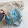 Sac à main femme automne et hiver fil brodé chaîne messager dames tendance vente en ligne d'usine