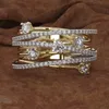 14k 3 Цвета Золото для Женщин Топаз 1 Карат Драгоценный камень Bizuteria Anillos Серебряные Ювелирные Изделия Обручальные Алмазные Коробка Ring Y200321