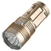 10T6 11T6 12T6 13T6 14T6 T6 Ultra Bright LED LED LASHTlight 18650 Portable High Power Tactlight 5 Tryby Hunt Camping Y203787014