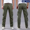 Boczne Zipper Kieszenie Cargo Harem Joggers Spodnie Mężczyźni Tactical Casual Harajuku Streetwear Spodnie Spodnie sportowe Męskie spodnie Baggy 220311