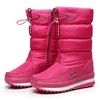 Kadın Kar Platformu Kalın Peluş Peluş Su Geçirmez Botlar Moda Kadın Kış Ayakkabıları Sıcak Kürk Botas Mujer Y200114 Gai Gai Gai