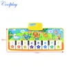 71x28cm Baby Musical Carpet Music Mat Funny Animal Voice Singing Playing Music Piano Early Educational Learning Toys for Kids LJ201113