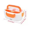 220V/110V Lunch Box Food Container Portable Electric Heating Food Warmer Heater Rice Container Dinnerware Sets for Car Home 201128