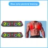 Juego de tabla plegable con estante para flexiones, barra Abdominales, multifunción, Fitness, gimnasio en casa, agarre muscular en el pecho, equipo de entrenamiento y ejercicio