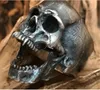 Punk Jewelry Evil Skull Men's Ring Party Charm Men's Accessories Popular Motorcycle Ring Fashion New