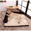 Extraíble suave mascota perro durmiente sofá cama invierno cálido torre resto casa tumbona mascotas estera nido grande XL perros colchón SMLXL Y200330