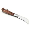 Strumento EDC multifunzionale per esterni Coltello pieghevole con manico in palissandro 2Cr13 Lama per funghi Coltello da caccia Strumento di sopravvivenza di campeggio