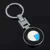 Ny 3D Metal Car Keychains Key Ring Auto Keychain Keyrings Key Holder Gift KeyFob Pendant Anpassat Emblem