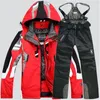 Nouveaux hommes chauds snowboard costumes hommes hiver Ski costume mâle imperméable respirant neige veste pantalon Ski ensembles ensemble de snowboard 2011142192830