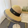 Little Bees Beach Cap Designer Street Hats Beanies for Woman Caps Summer Womens Hat Beach Wide Brim Hat 4 Colors Avai706096
