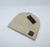 New Winter Women Knitted Hat Brand Men Warm Hats Designer Sport Knitted Beanies Cotton Casual Beanie