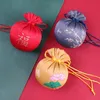 Kinesisk Traditionell Antik Brocade Bag 8 * 10cm Sachet Be för Peace Toma Väskor Bär på Broderade Sachet Car Pendants