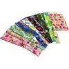 10pcs / lot PUL Wet Bag Bébé Étanche Tissu Sac À Couches Poche Fermeture Éclair Imprimer Réutilisable Bébé Nappy Couches Sacs Humides 14x20cm 201120