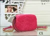 En Kaliteli Marmont Kadife Çanta Çanta Kadın Omuz Çantası Çanta Çantalar Zincir Moda Crossbody Çanta CI4512