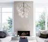 Modern Creative Golden Grape Pendant Lights Nordic Living Room Dinning Room Glass Bubble LED Hängande lampor Heminredningsarmaturer