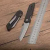 High Quality 2050 Folding Knife 8Cr13Mov Stone Wash Blade Glass filled nylon Handle EDC Pocket Knives With Retail Box