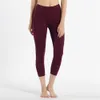 Pantalon de yoga à taille haute pousse les sports de fitness fitness coulant leggings énergie extensible gym gym fille façonnant le bas du corps