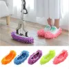 Preguiçoso Limpo Mop Slipper reutilizável sapatos Ferramentas Tampa Doce Cor macia lavável de limpeza de chão de limpeza doméstica Acessórios LJJP630