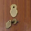 2 pcs Chinese antique drawer door handle furniture knob hardware Classical wardrobe cabinet shoe closet cone vintage simple pull r2061