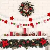 2M Pompom Ball Garland 2cm Pom Banner decoration Nordic Style Wall Hanging Kids Baby Room Home Nursery Wedding Decor party