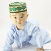 Muslim Boys Abaya Kids Kaftan Islamic Clothing for Boys Arabic Jubba Thobe 1-3 Years Old Toddler Saudi Arabia Embroidery Robes295C