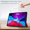iPad Pro 12.9 Caso 4ª Geração 2020 2018, [Suporte Apple Lápis 2 Carregando] Slim Stand Hard Back Shell Smart Cover para ipad Pro 12.9 "4º Vinho