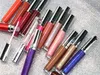 Private Logo Print Lip Cosmetics Moisturized Glossy Shimmer Lip Gloss 26 colors Long Wearing Shinny Glitter Liquid Lipstick Makeup4290361