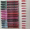 Estilo quente Bestselling Kourt 12Color Lip Gloss Garrafa de Vidro Matte À Prova D 'Água Cropa não-Stick Lip Glaze DHL Livre