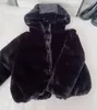 Wysokiej Jakości Dzieci Plus Velvet Down Płaszcz Dwustronna Nosić Odzież dziecięca Toddler Kids Coats Winter Parka Chłopcy Dziewczyny Kurtka Zimowa