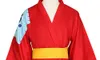 Uma peça Wano País Monkey D. Luffy cosplay Outfit Kimono