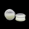 Vintage Ear Expander Shellhard Clear Acrylic Glow in the Dark Liquid Flesh Tunnel Ear Plug Stretcher Piercing Body Jewelry