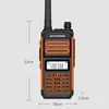 2020 Baofeng Walkie Talkie Zwei -Wege -Radio 50 km S5 plus IP67 wasserdichte Langstreckenjagd VHF UHF HAM CB Tragbarer Radio S5 Plus