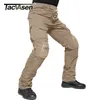 TACVASEN Pantaloni militari da uomo con ginocchiere Pantaloni cargo tattici softair Pantaloni da combattimento da soldato dell'esercito Pantaloni Abbigliamento da paintball 201106