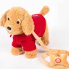 Robot Chien Contrôle Sonore Chien Interactif Électronique Animaux En Peluche Chiot Marche 120 Chansons Parler Teddy Jouets Pour Enfants Cadeaux D'anniversaire 201212