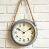 北欧のモダンミニマリスト時計壁時計リビングルーム錬鉄製の金属時計クリエイティブクォーツ時計パーソナリティ201125