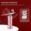 NXY Face Care-apparaten Multi Purpose Cordless Mini Airbrush Set Spray Pump Gen Pen Compressor Kit Draagbare Borstel Art Schildermodel 0222