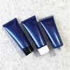 100 ml X 50 Vazio tubo azul macio para Embalagem Cosméticos 100g Loção Creme Plastic Bottles Cuidados com a pele aperto Container