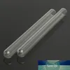 Wholesale-2Pcs / set Provetta in vetro resistente alle alte temperature per materiali per esperimenti chimici in vetreria da laboratorio scolastico 20 * 200 mm