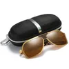 SC Nuovi occhiali da sole pilota di moda Uv400 Polarizzato Eyewear Square Metal Silicone Strama maschio Sole Sun Driving Driving Shades8196444