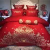 kırmızı güller yatak takımları