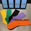 Chaussettes pour hommes Designers Hommes Femmes Chaussettes Cinq Paires Sports De Luxe Hiver Maille Lettre Imprimé Tête De Tigre Chaussette Broderie Coton Avec BoxT44V