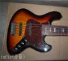 Hochwertiger F Jazz 5-saitiger Sunburst-Palisander-Griffbrett, aktive Tonabnehmer, 9-V-Batterie, E-Bass auf Lager