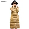 Kaczka kurtka kobiety Zimowe odzież wierzchnia płaszcza żeńska długa swobodna lekka ultra cienkie, ciepłe puffer kurtki marki 2012037937826
