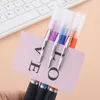 5 kleuren spray pen balpen plastic spuit parfum balpen alcohol spray pen office levert gratis verzending