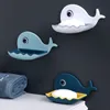 Mydło Dish Box Cute Cartoon Whale Holder Holder Case Home Brint Container Container Travel Container Traine Traine Łazienka Dostaw Gadżety HY0304