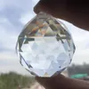 50mm Feng Shui Hanging Cut Glass Crystal Ball Sphere Prisms Suncatcher Pendant Diy Hanging Ornament Chandelier Part H jlleHT