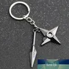 NARUTO Schlüsselanhänger Kunai Shuriken Dart Konoha Logo Uzumaki Naruto Schwarzer Schlüsselanhänger Schlüsselanhänger Ring Ninja Anime Schmuck Großhandel