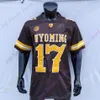 coe1 Wyoming Football Jersey NCAA College Solomon Byrd Sean Chambers Tyler Vander Waal Titus Swen Ismail Jr. Conway Garrett Crall Trey Smith