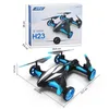 RC Flying Car Воздушная земля Dual-Mode вертолет 2.4G управление 6-осью Дрон одна ключевая версия Quadcopter Игрушка для ребенка подарок