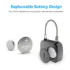 ZILNK Smart Fingerprint Lock Keyless Anti-Theft Security Electric Padlock IP65 Waterproof For Door Bag Luggage Y200407